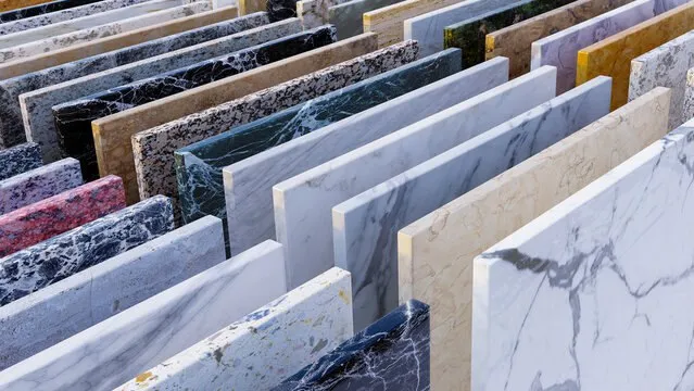 marble and granite